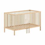 Dječji krevet od masivnog bora 70x140 cm u prirodnoj boji DINO – Vipack