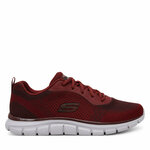 Obuća za teretanu Skechers Track - Glendor 232699/BURG Tamnocrvena