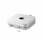 Satechi Aluminium Type-C Stand and Hub for Mac Mini - Silver