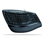 Logitech Wave bežični tipkovnica, USB, bijela/crna/siva