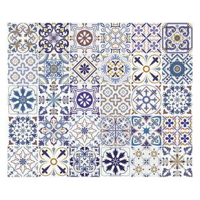 Set s 30 ukrasnih zidnih naljepnica Ambiance Tiles Azulejos Riviera