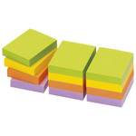 Blok samoljepljiv 40x50mm 12x100L Spring Global Notes 5653-76 neon sortirano