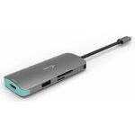 i-tec USB-C Metal Nano Dock 4K HDMI LAN und PD 60 Watt