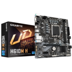 Gigabyte H610M H matična ploča, Socket 1700, 2x DDR4, max. 128 GB, ATX/mATX