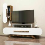 TV jedinica, Rose S - Walnut, White