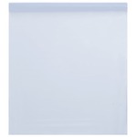 vidaXL Prozorska folija statična matirana prozirna 45x2000 cm PVC
