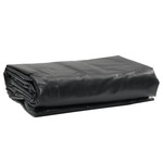 vidaXL Cerada crna 5x5 m 600 g/m²