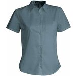 JUDITH > LADIES SHORT-SLEEVED SHIRT - Silver,2XL