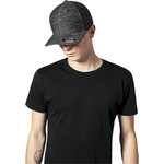 Grey Flexfit twill knit crna