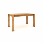 Hrastov stol 140 x 80 cm, prirodan, svilenkasto polumat