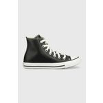 CONVERSE Visoke tenisice crna / bijela melange