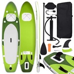 Set daske za veslanje stojeći na napuhavanje zeleni 360x81x10cm - Zelena 360 x 81 x 10 cm