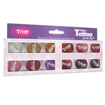 TyToo: Tople boje šljokice set od 12x2,5ml