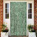 vidaXL Zastor protiv muha zelena i bijela 100 x 230 cm od šenila