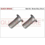 Komplet vijaka, kočni disk QUICK BRAKE 11672K