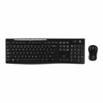 Logitech 920-004509 tipkovnica Miš priložen Dom USB QWERTY US Međunarodna Crno