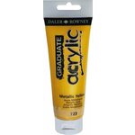 Daler Rowney Graduate Akrilna boja Metal Yellow 120 ml 1 kom