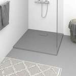 Kada za tuš SMC siva 90 x 80 cm - Siva 90 x 80 cm