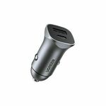 UGREEN auto punjač 24W, USB-C+USB-A, PD3.0/QC3.0, srebrni 66503 66503