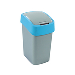 Curver Pacific kanta za smeće s poklopcem, 25l, plava / srebrna