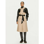 Sisley Trench 2XDXLN04K Bež Oversize