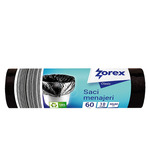 Vreća za smeće 60L 60x80cm 10/1 LDPE crna Zorex Clasic