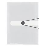 Fascikl s klapnama i gumicom, A4, PP, Herlitz Easy orga to go, prozirni