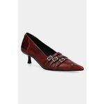 Kožne štikle Vagabond Shoemakers LYKKE boja: bordo, 5714-118-47