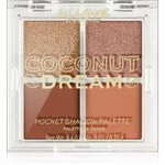 Revolution Relove Pocket Palette paleta sjenila za oči nijansa Coconut Dream 4x0.72 g