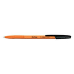 Berlingo, kemijska olovka, crna, 50 kom, 0,7 mm, Tribase Orange