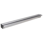 vidaXL Pravokutna fontana za bazen s LED svjetlom nehrđajući čelik 90 cm