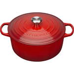 Le Creuset Signature Casserole round 24 cm Cerise