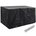 vidaXL Navlaka za vrtni namještaj s 8 ušica 180 x 70 x 90 cm