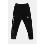 Dječji donji dio trenirke adidas boja: crna, s tiskom, JF3635