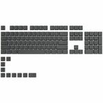 Glorious GPBT Keycaps - 114 PBT Tastenkappen, ANSI, US-Layout, Black Ash GLO-KC-GPBT-B