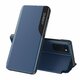 Side Clear View Standing Cover za Samsung Galaxy A52 Plavi