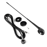 AMIO krovna auto antena 40 cm / 5 mm adapter