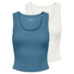 ONLY Top 'ONLEASY' plava / bijela