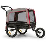 KLARFIT KLARFIT Prikolica za pse, kolica za pse, Husky Vario 2 u 1, cca 240L, 600D Oxford