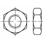 TOOLCRAFT TO-5371782 šesterokutne matice M3 ISO 4035 nehrđajući čelik a2 1000 St.