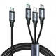 Kabel Speedy USB Joyroom SA21-1T3, 3 u 1/ 30W/Kabel 1,2 m (crni)