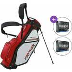 Big Max Dri Lite Feather SET Torba za golf sa stalkom Red/Black/White