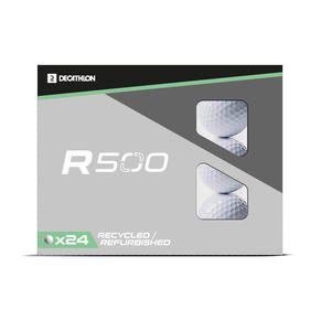 Loptice za golf R500 reciklirane 24 komada