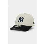 Pamučna kapa sa šiltom New Era NEW YORK YANKEES boja: tamno plava, s uzorkom, 60565353