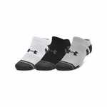 UNDER ARMOUR Sportske čarape siva / crna / bijela