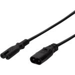 LOGILINK IEC Kabel za napajanje Crno 2m CP129