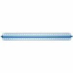 Ravnalo Arda dvostrano PVC 30cm s drškom
