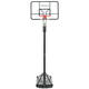 Koš za košarku b7002,4 do 3,05 m. 7 visina za igru.