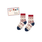 ZOOKSY/RAINBOW SOCKS Children's Zooxy Christmas Letter Socks bijela