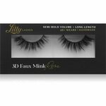Lilly Lashes 3D Faux Mink umjetne trepavice tip Rome 1 par